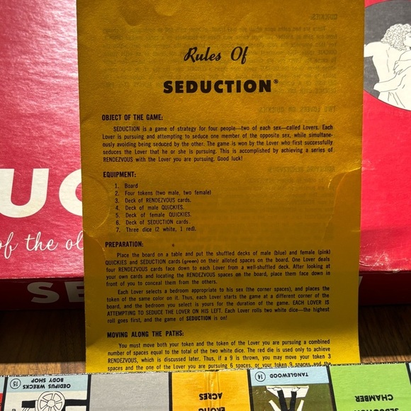 1966 Banco adult board game: Seduction - Picture 5 of 9